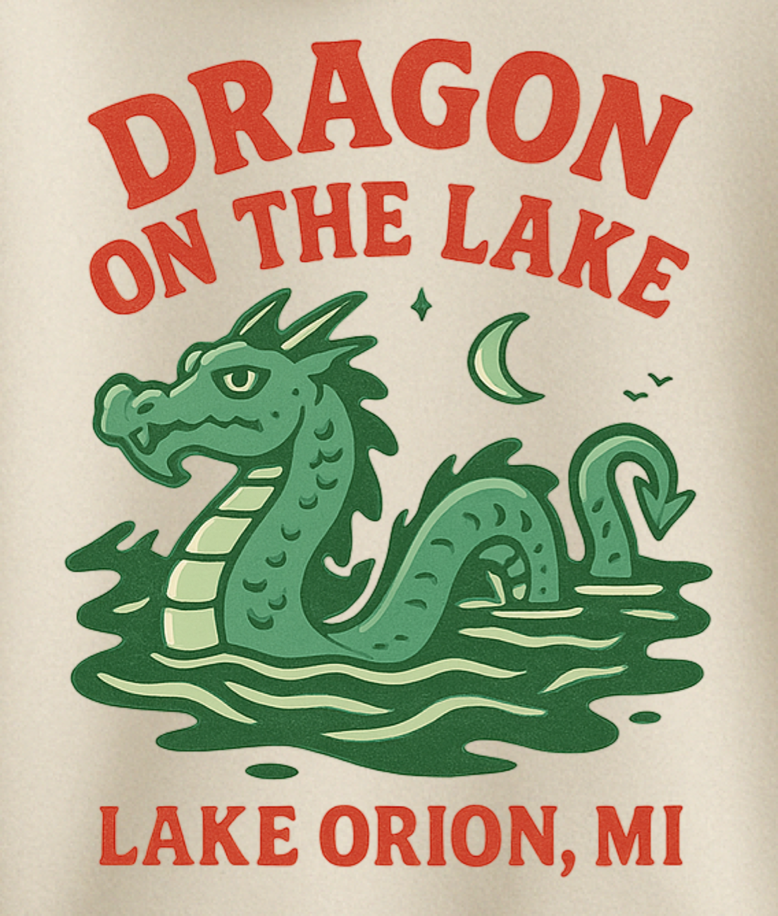 Historic LO | Dragon on the Lake Hoodie